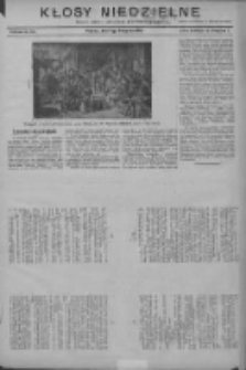 Kłosy Niedzielne: dodatek literacki i powieściowy do Nr255 "Orędownika" 1910.11.06