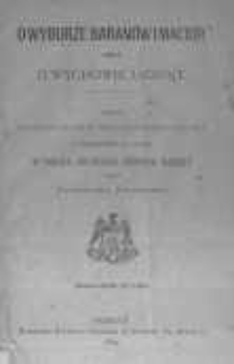 O wyborze baran&oacute;w i macior oraz o wychowie jagniąt