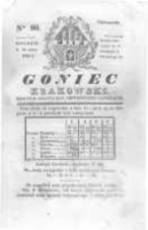 Goniec Krakowski: dziennik polityczny, historyczny i literacki. 1830.07.22 nr90