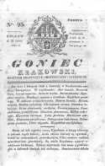 Goniec Krakowski: dziennik polityczny, historyczny i literacki. 1830.07.31 nr95