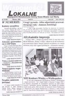Wiadomości Lokalne 2009 R.9 Nr3(120)