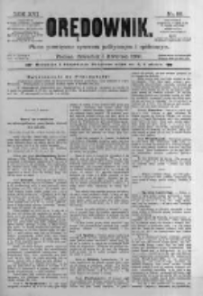 Orędownik: pismo poświęcone sprawom politycznym i sp&oacute;łecznym. 1886.04.08 R.16 nr80