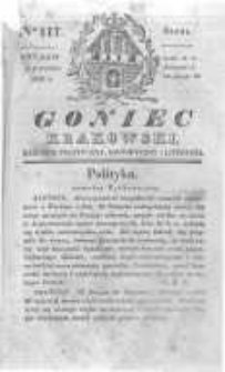 Goniec Krakowski: dziennik polityczny, historyczny i literacki. 1830.09.08 nr117