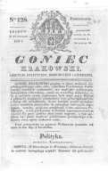 Goniec Krakowski: dziennik polityczny, historyczny i literacki. 1830.09.27 nr128