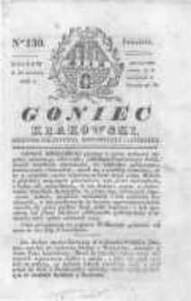 Goniec Krakowski: dziennik polityczny, historyczny i literacki. 1830.09.30 nr130