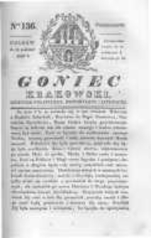 Goniec Krakowski: dziennik polityczny, historyczny i literacki. 1830.10.11 nr136