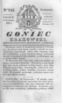 Goniec Krakowski: dziennik polityczny, historyczny i literacki. 1830.10.25 nr144