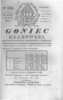 Goniec Krakowski: dziennik polityczny, historyczny i literacki. 1830.11.18 nr158