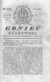 Goniec Krakowski: dziennik polityczny, historyczny i literacki. 1830.12.09 nr170