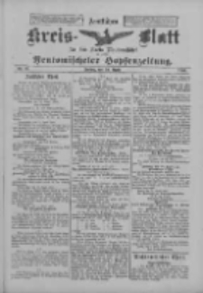 Amtliches Kreis-Blatt für den Kreis Neutomischel: zugleich Neutomischeler Hopfenzeitung 1900.04.20 Nr31