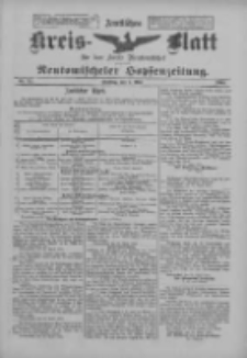 Amtliches Kreis-Blatt für den Kreis Neutomischel: zugleich Neutomischeler Hopfenzeitung 1900.05.01 Nr34