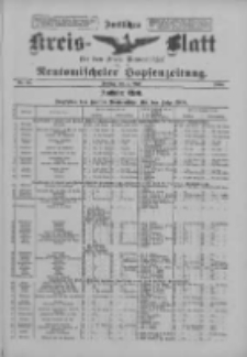 Amtliches Kreis-Blatt für den Kreis Neutomischel: zugleich Neutomischeler Hopfenzeitung 1900.05.04 Nr35