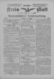 Amtliches Kreis-Blatt für den Kreis Neutomischel: zugleich Neutomischeler Hopfenzeitung 1900.08.17 Nr64