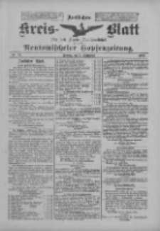 Amtliches Kreis-Blatt für den Kreis Neutomischel: zugleich Neutomischeler Hopfenzeitung 1900.09.07 Nr70