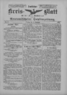 Amtliches Kreis-Blatt für den Kreis Neutomischel: zugleich Neutomischeler Hopfenzeitung 1900.09.11 Nr71