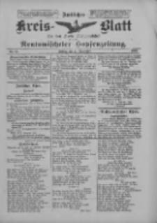Amtliches Kreis-Blatt für den Kreis Neutomischel: zugleich Neutomischeler Hopfenzeitung 1900.09.21 Nr74