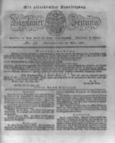 Breslauer Zeitung. 1831.03.26 Nr73