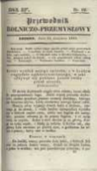 Przewodnik Rolniczo-Przemysłowy. 1837 R.2 Nr12