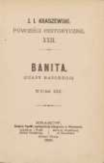 Banita: (czasy Batorego). T. 3