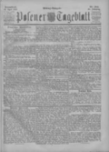 Posener Tageblatt 1901.04.20 Jg.40 Nr184