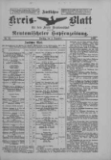 Amtliches Kreis-Blatt für den Kreis Neutomischel: zugleich Neutomischeler Hopfenzeitung 1900.12.04 Nr95