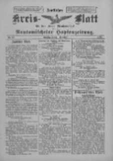 Amtliches Kreis-Blatt f&uuml;r den Kreis Neutomischel: zugleich Neutomischeler Hopfenzeitung 1900.12.11 Nr97