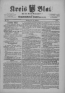 Kreis Blatt für den Kreis Neutomischeler zugleich Hopfenzeitung 1901.02.15 Nr14
