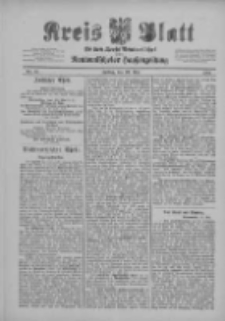 Kreis Blatt für den Kreis Neutomischeler zugleich Hopfenzeitung 1901.05.10 Nr37