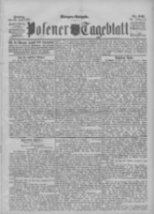 Posener Tageblatt 1895.07.26 Jg.34 Nr345