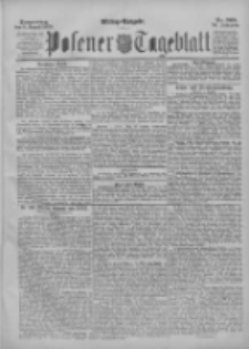 Posener Tageblatt 1895.08.08 Jg.34 Nr368