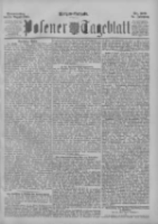 Posener Tageblatt 1895.08.15 Jg.34 Nr379