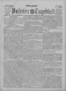 Posener Tageblatt 1895.08.22 Jg.34 Nr392