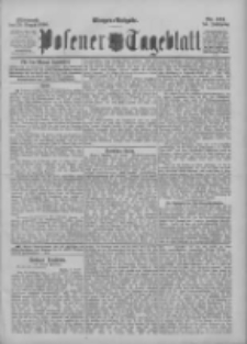 Posener Tageblatt 1895.08.28 Jg.34 Nr401