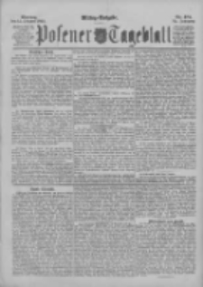 Posener Tageblatt 1895.10.14 Jg.34 Nr481