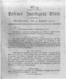 Posener Intelligenz Blatt. 1819.01.09 Nr3
