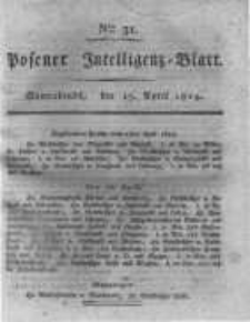 Posener Intelligenz Blatt. 1819.04.17 Nr31