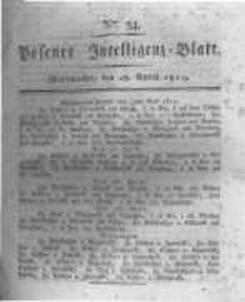 Posener Intelligenz Blatt. 1819.04.28 Nr34