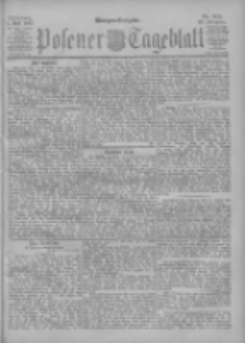Posener Tageblatt 1901.05.01 Jg.40 Nr201