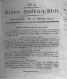 Posener Intelligenz Blatt. 1819.01.23 Nr7