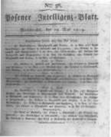 Posener Intelligenz Blatt. 1819.05.12 Nr38