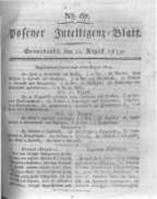 Posener Intelligenz Blatt. 1819.08.21 Nr67