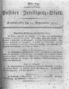 Posener Intelligenz Blatt. 1819.09.11 Nr73