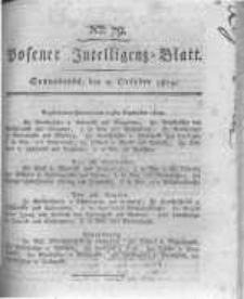 Posener Intelligenz Blatt. 1819.10.02 Nr79