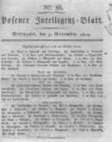 Posener Intelligenz Blatt. 1819.11.03 Nr88