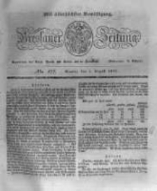 Breslauer Zeitung. 1831.08.01 Nr177
