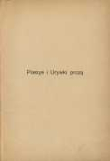 Poezye i urywki prozą: nigdzie niedrukowane