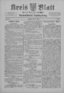 Kreis Blatt für den Kreis Neutomischeler zugleich Hopfenzeitung 1901.05.31 Nr42