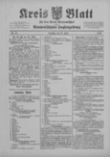 Kreis Blatt für den Kreis Neutomischeler zugleich Hopfenzeitung 1901.06.25 Nr49