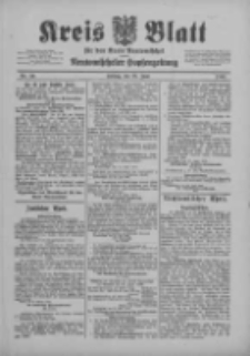 Kreis Blatt für den Kreis Neutomischeler zugleich Hopfenzeitung 1901.06.28 Nr50