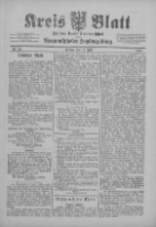 Kreis Blatt für den Kreis Neutomischeler zugleich Hopfenzeitung 1901.07.18 Nr54